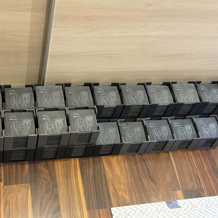 Personalisierte quadratische Schiefer-Untersetzer