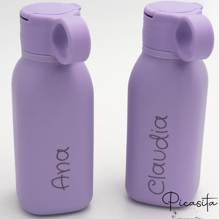 Personalisierte Silikonflasche