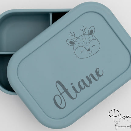 XL Silikon-Tupper mit Fächern