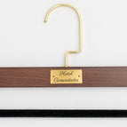 PCL13 (Buche · Dunkelbraun · 35cm · 1,2cm · Samtstange)