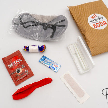 Überlebenssetkorb für Hochzeiten