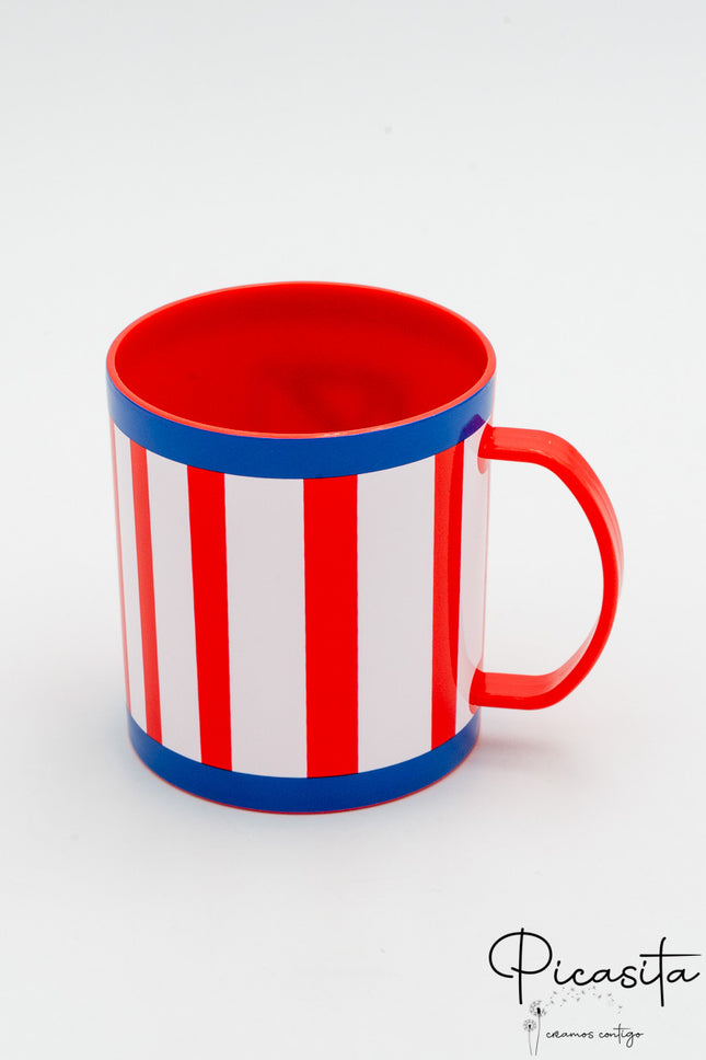 Personalisierte Tasse des Atlético de Madrid
