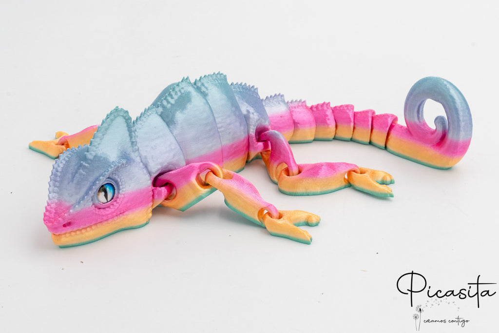 3D-gedrucktes Chamäleon