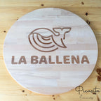 Personalisierte runde Tafel