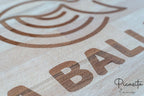 Personalisierte runde Tafel