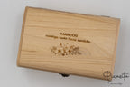 Geschenkbox für die Uhr des Bräutigams