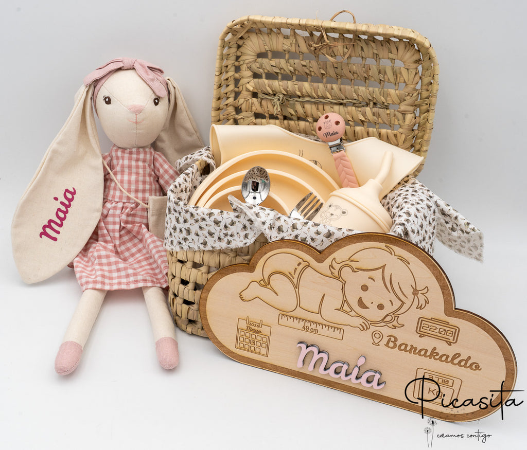 Geschenk für Neugeborenes Baby - 100% maßgeschneidert