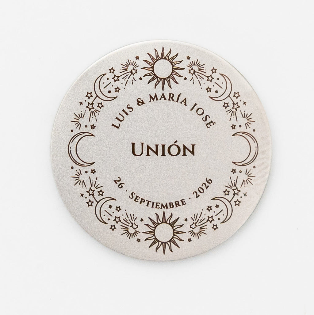 Personalisierte Hochzeitsmünzen