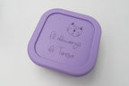 Personalisierte mittelgroße Silikon-Lunchbox