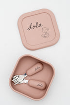 Personalisierte mittelgroße Silikon-Lunchbox