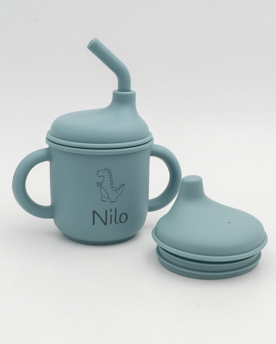 3-in-1 Silikon-Lernbecher für Kinder