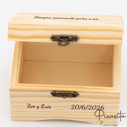 Caja Madera Grabada