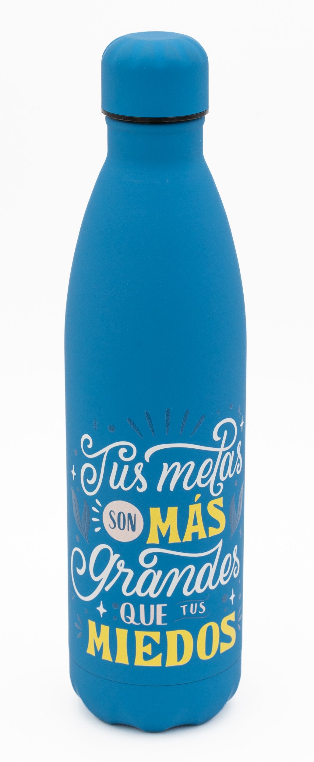 Botella Térmica con Mensaje Positivo Tus Metas