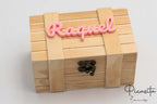 Caja de Madera Personalizada con Nombre
