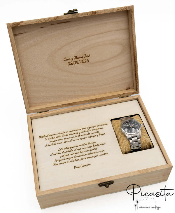 Percha Personalizada para Novios