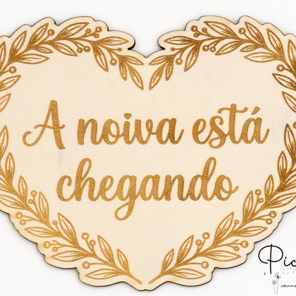 Cartel Aqui Llega la Novia