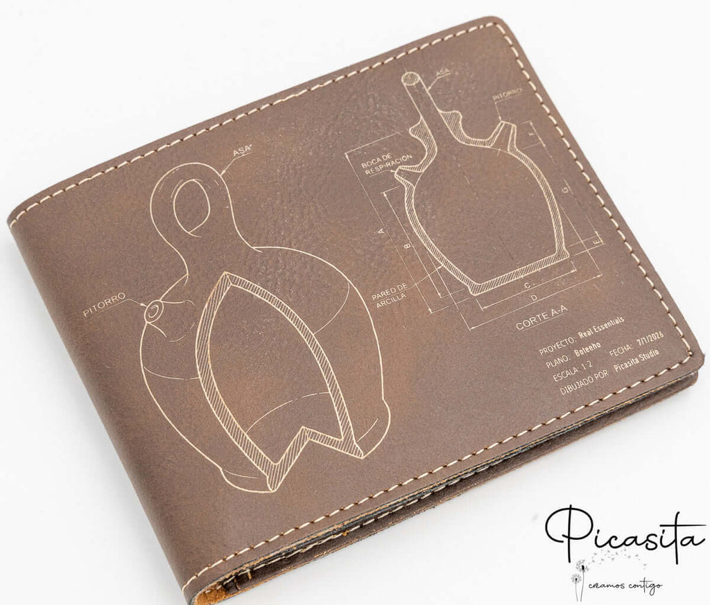 Cartera de Cuero Personalizada
