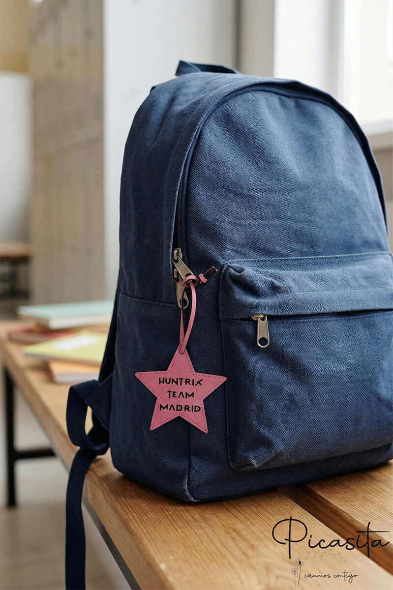 Personalisierte Anhänger für Taschen und Rucksäcke