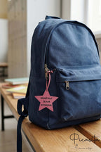 Personalisierte Anhänger für Taschen und Rucksäcke