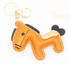 Colgantes para Bolsos de Cuero PU Caballo Naranja