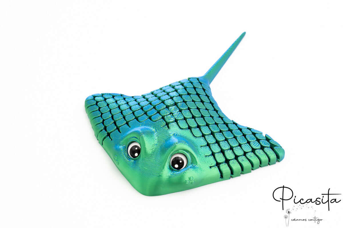 Manta Raya Impreso en 3D