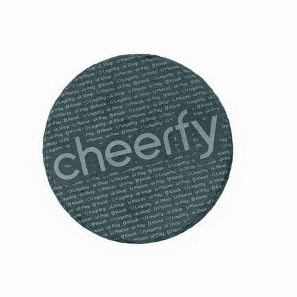 Posavasos de Pizarra Redondos Personalizados