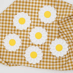 Weiße Gänseblümchen (Packung mit 5)