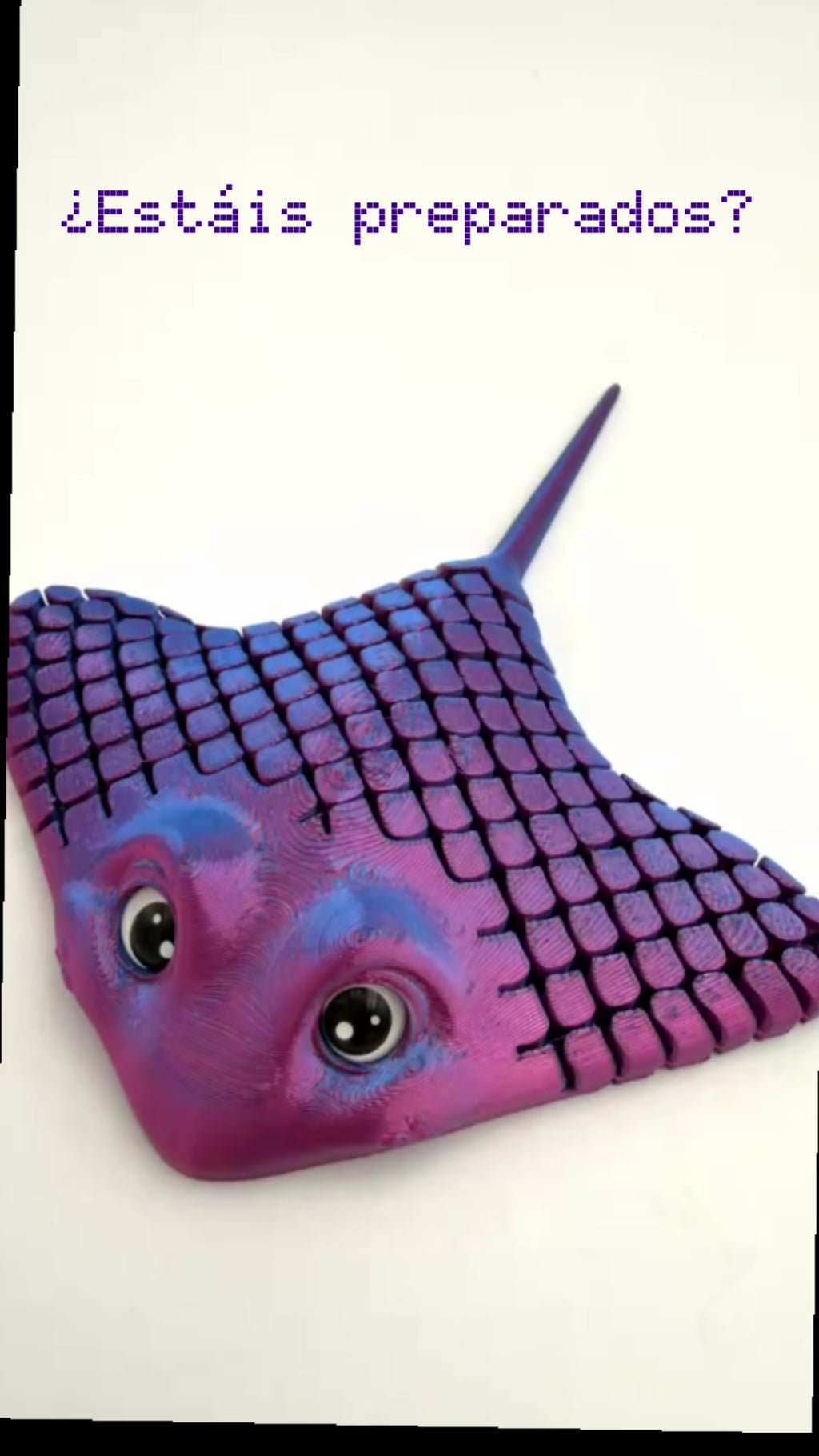 3D-gedrucktes Chamäleon