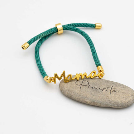 Pulsera para Mamá Aguamarina