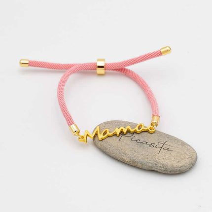 Pulsera para Mamá Rosa Claro