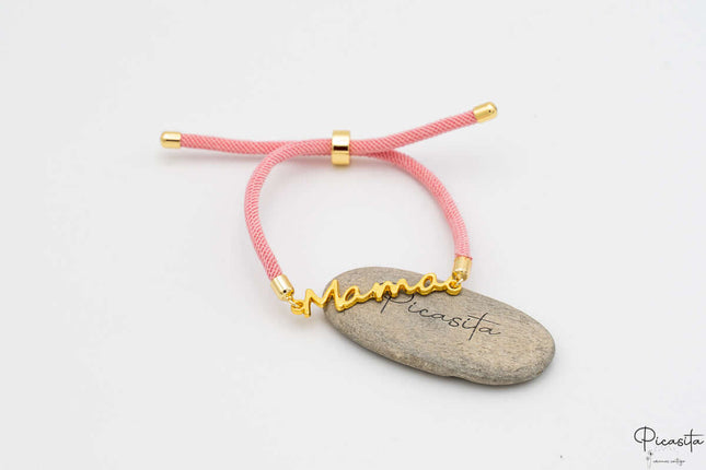 Pulsera para Mamá Rosa Claro