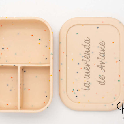 Tupper de Silicona XL con Compartimentos