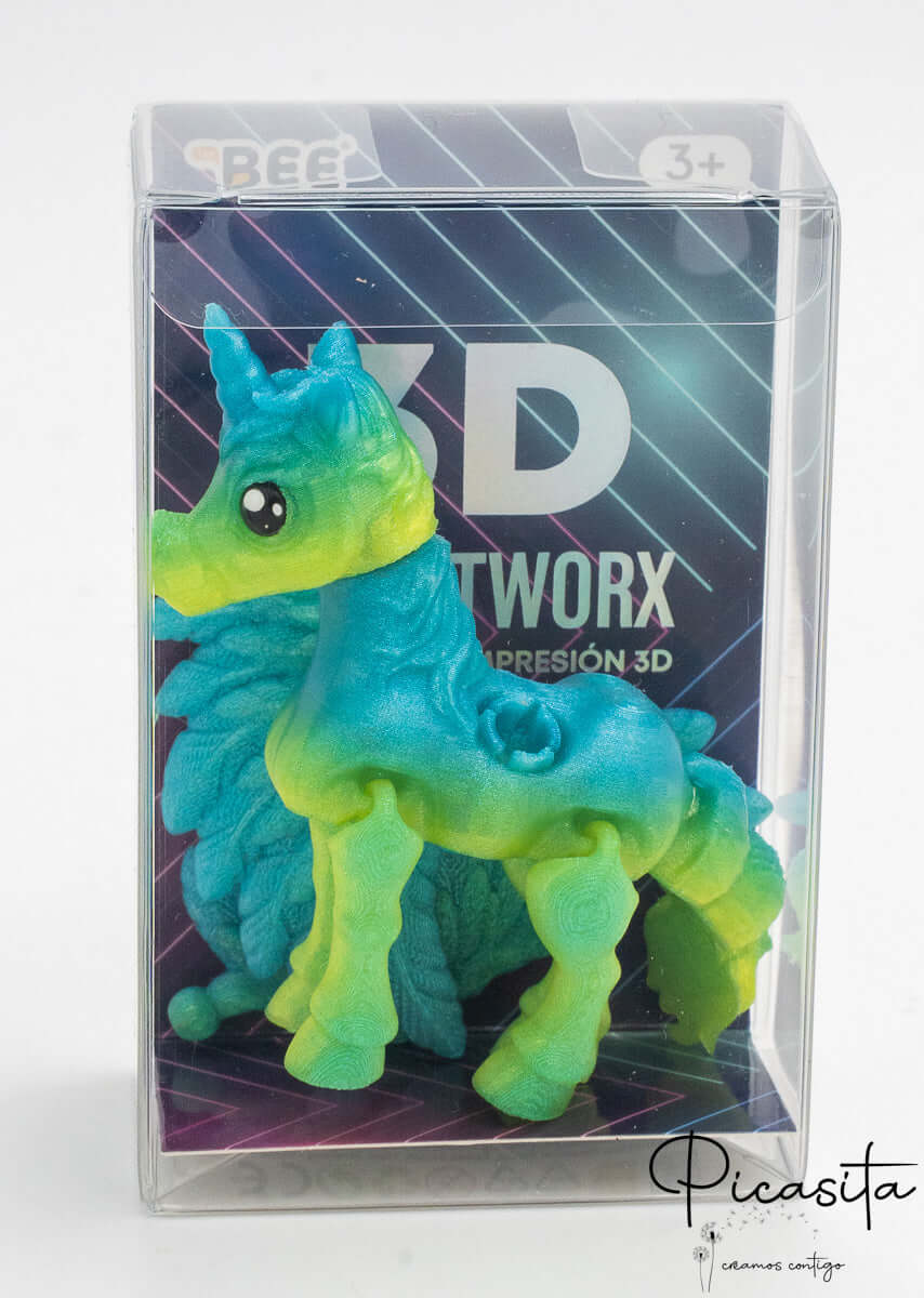 Unicornio Impreso en 3D